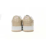 Bstsneaker-{Special Sale} Bapesta A Bathing Ape Bape Sta Low White Brown Mirror Surface 1170 191 022