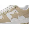 Bstsneaker-{Special Sale} Bapesta A Bathing Ape Bape Sta Low White Brown Mirror Surface 1170 191 022