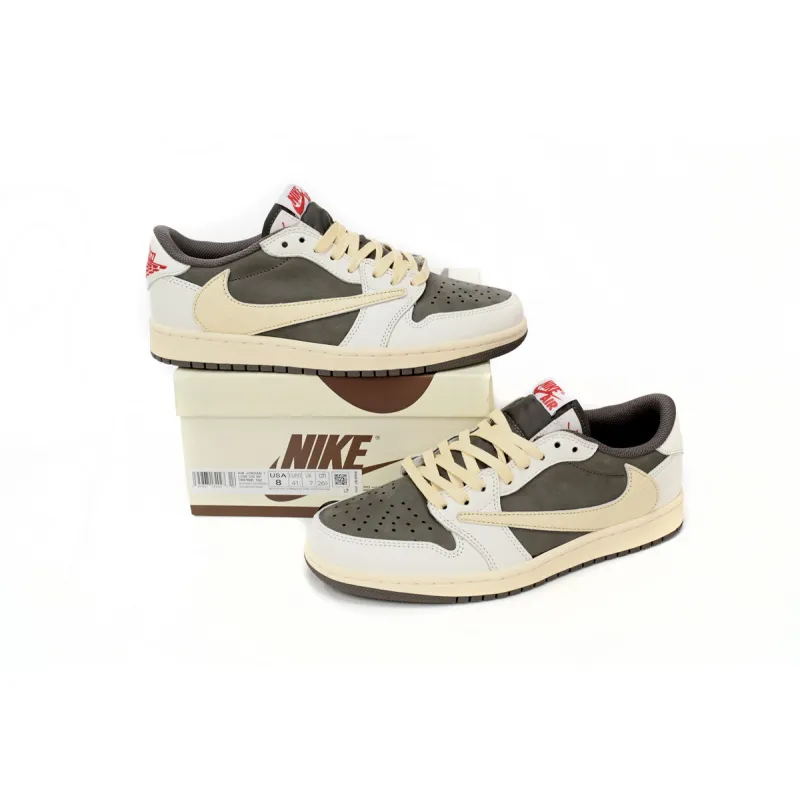 Bstsneaker- Travis Scott x Air Jordan 1 Low Reverse Mocha DM7866-162 