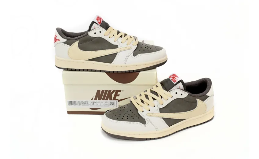 Bstsneaker- Travis Scott x Air Jordan 1 Low Reverse Mocha DM7866-162 