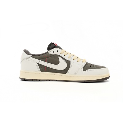 Bstsneaker- Travis Scott x Air Jordan 1 Low Reverse Mocha DM7866-162  02