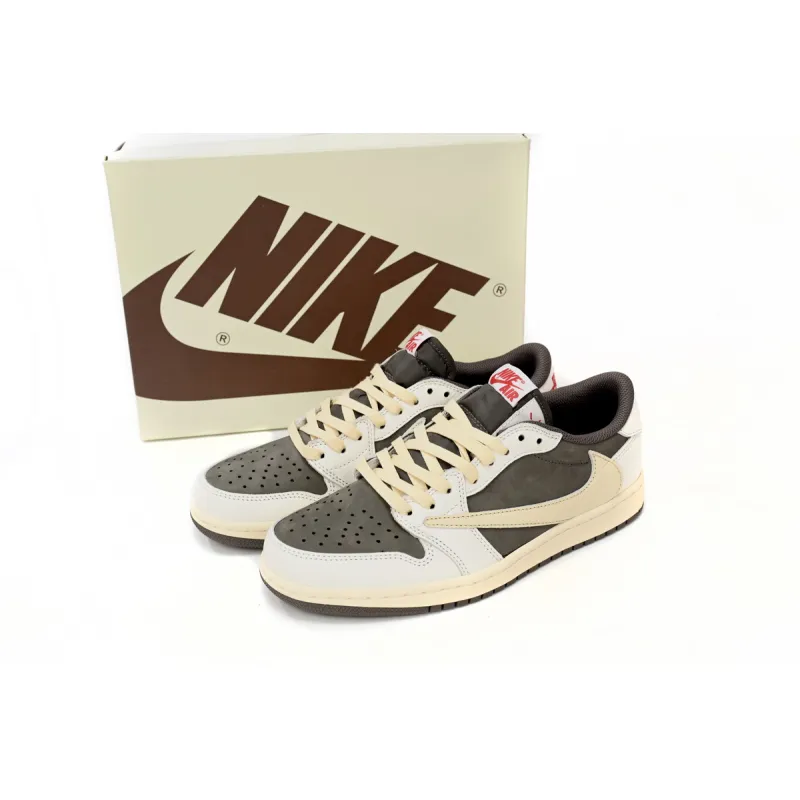 Bstsneaker- Travis Scott x Air Jordan 1 Low Reverse Mocha DM7866-162 