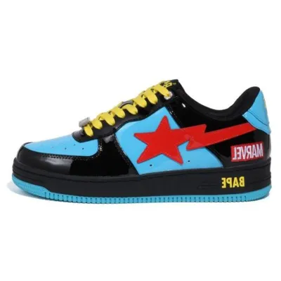 {Special Sale} Marvel x Bapesta A Bathing Ape Bape Sta Low 01