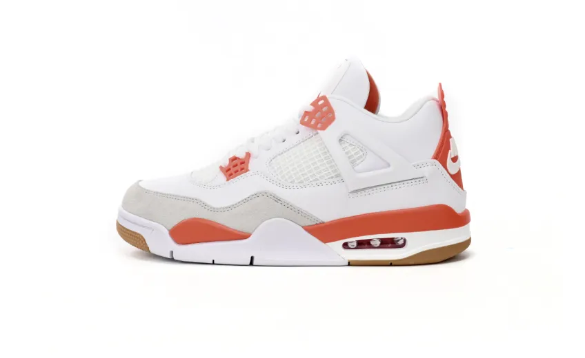 Air Jordan 4 White Orange DR5415-108