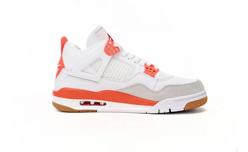 Air Jordan 4 White Orange DR5415-108