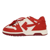 OFF-WHITE Out Of Office Red And White OMIA189F 22LE00 10128