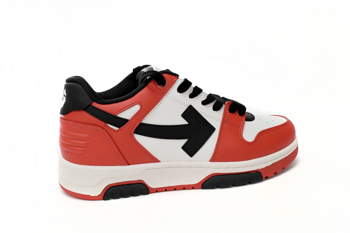 Bstsneaker-OFF-WHITE Out Of Office White, red, and Black OMIA189 C99LEA00 12510