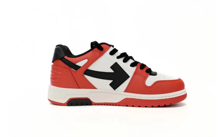 Bstsneaker-OFF-WHITE Out Of Office White, red, and Black OMIA189 C99LEA00 12510