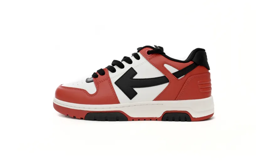 Bstsneaker-OFF-WHITE Out Of Office White, red, and Black OMIA189 C99LEA00 12510