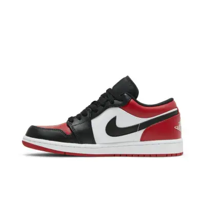 Air Jordan 1 Low Bred Toe 01