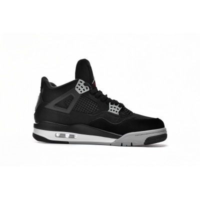 {Special Sale} Air Jordan 4 Retro Black Canvas DH7138-006