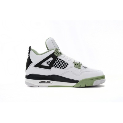 {Special Sale} Air Jordan 4 WMNS Oil Green Seafoam AQ9129-103