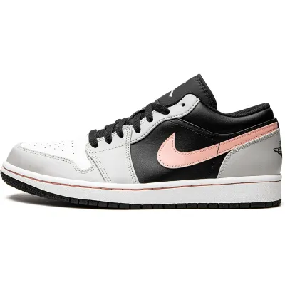 Jordan 1 Low Black Grey Pink 553558-062 01