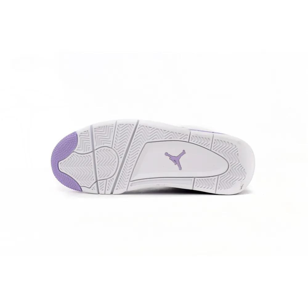 Air Jordan 4 White Purple CT8527-115
