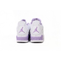 Air Jordan 4 White Purple CT8527-115