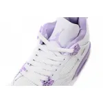 Air Jordan 4 White Purple CT8527-115
