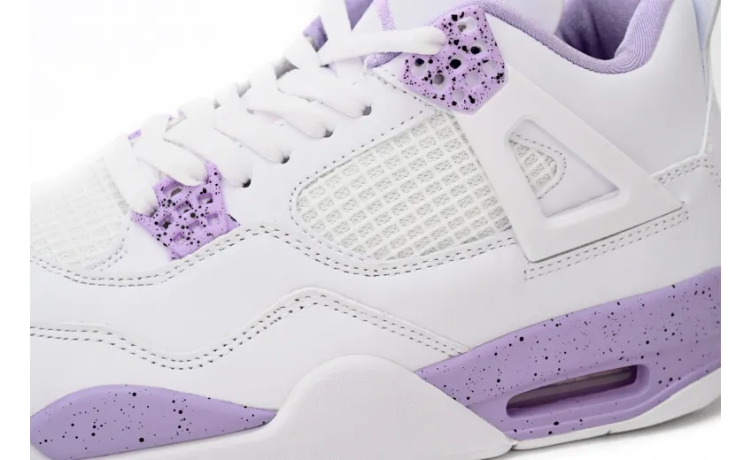 Air Jordan 4 White Purple CT8527-115