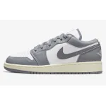 Air Jordan 1 Low Vintage Stealth Grey 553558-053