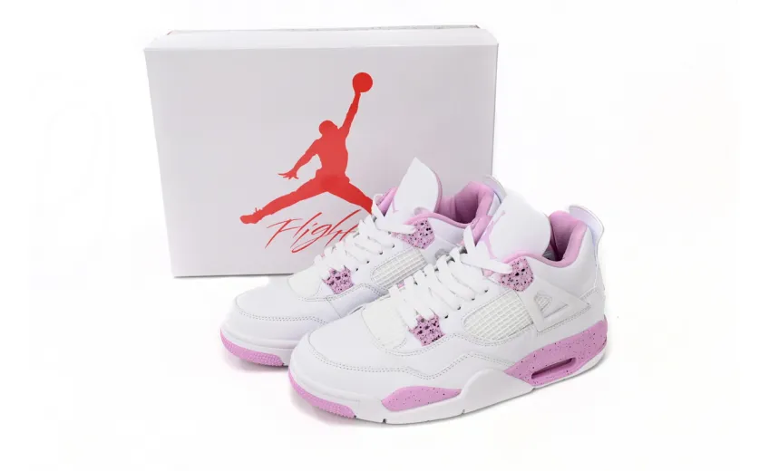 Nike SB x Air Jordan 4 White Pink CT8527-116