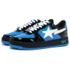 Bstsneaker-A Bathing Ape Bape Sta Marvel Comics Spider-Man Black