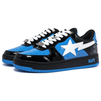 Bstsneaker-A Bathing Ape Bape Sta Marvel Comics Spider-Man Black 01