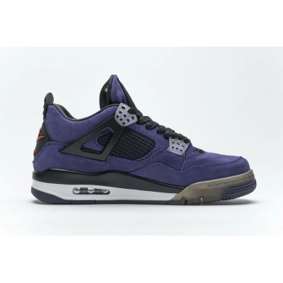 Bstsneaker-Travis Scott x Air Jordan 4 Retro Purple 766296 LN4 02