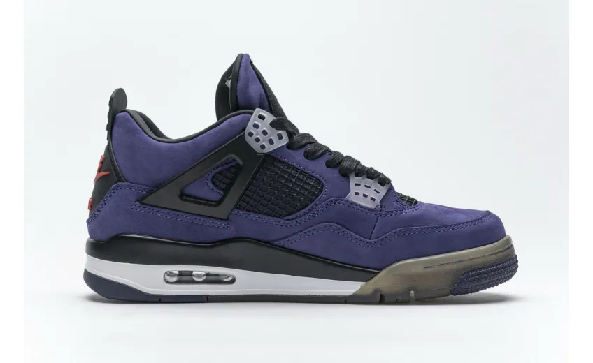 Bstsneaker-Travis Scott x Air Jordan 4 Retro Purple 766302
