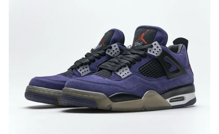 Bstsneaker-Travis Scott x Air Jordan 4 Retro Purple 766302