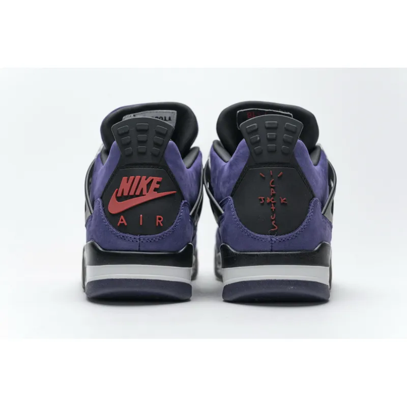 Bstsneaker-Travis Scott x Air Jordan 4 Retro Purple 766302