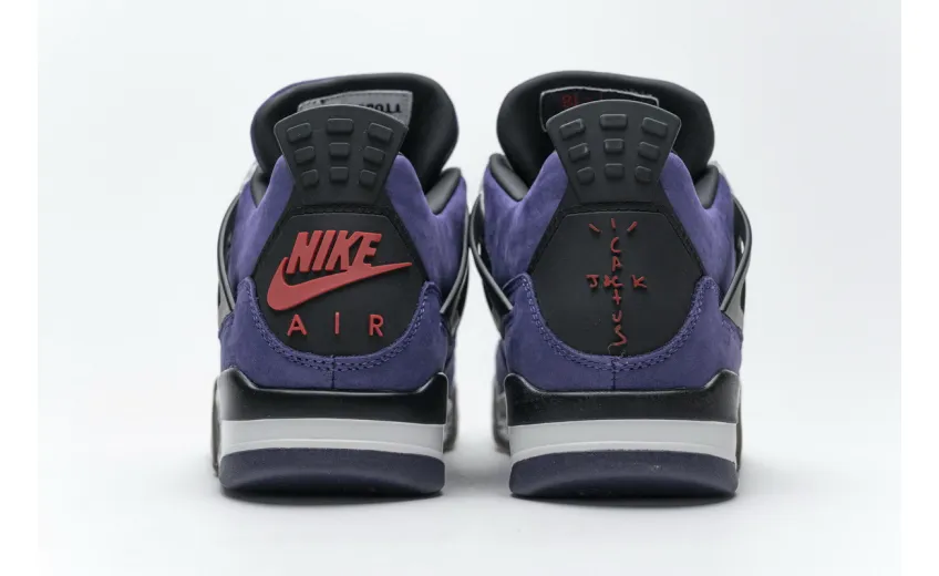 Bstsneaker-Travis Scott x Air Jordan 4 Retro Purple 766302