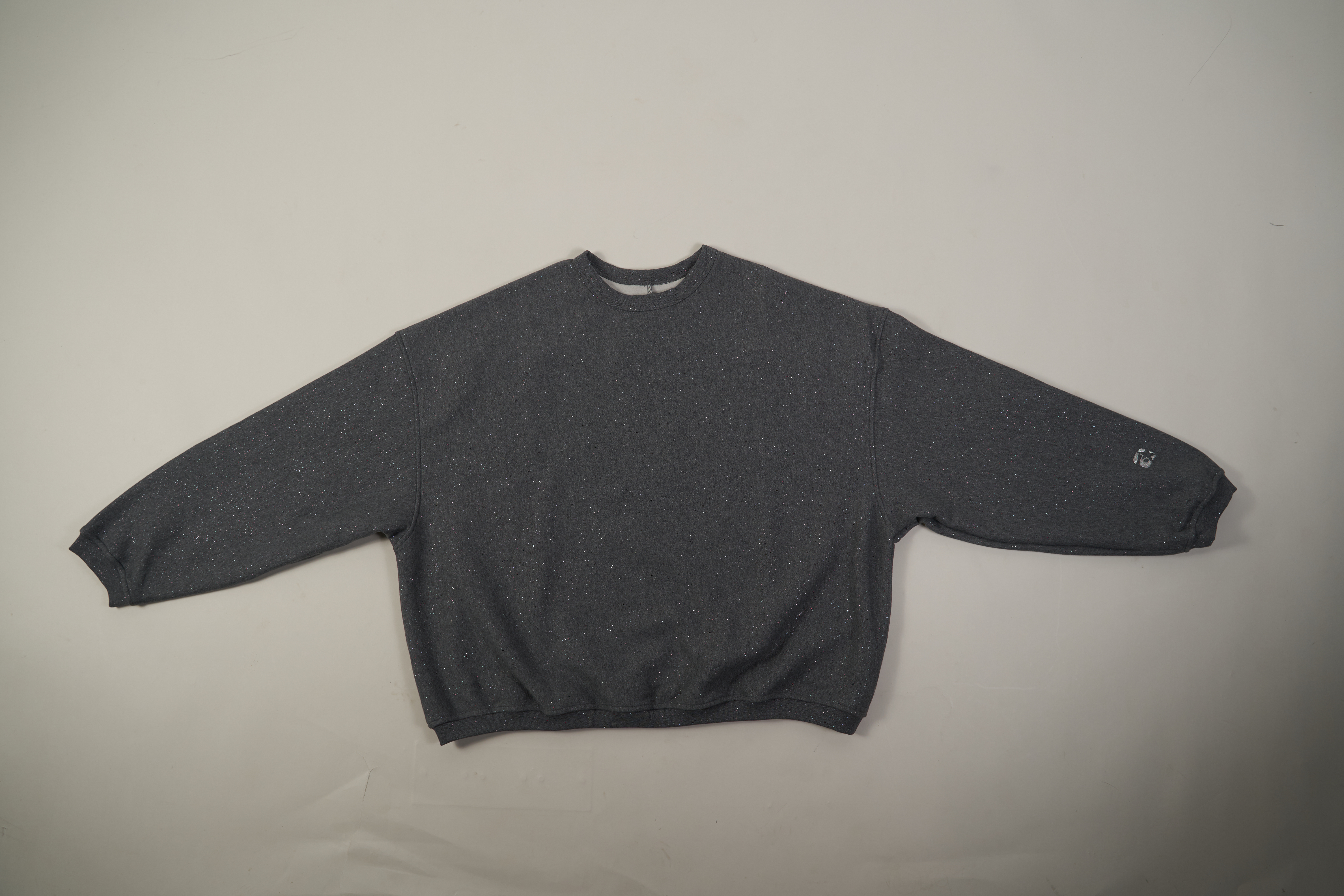Bstsneaker-Alexander Wang Star-Patch Crew-Neck Oversized Sweatshirt 6CC3231005079