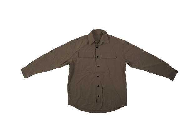 Bstsneaker-Compact Cotton Relaxed Shirt 748811VA5Y09733