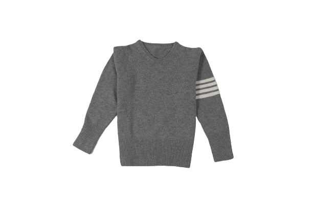 Bstsneaker-Thom Browne 4-Bar Stripe Shetland Wool Sweater MKA317A 01085