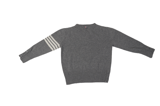 Bstsneaker-Thom Browne 4-Bar Stripe Shetland Wool Sweater MKA317A 01085