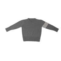 Thom Browne 4-Bar Stripe Shetland Wool Sweater MKA317A 01085