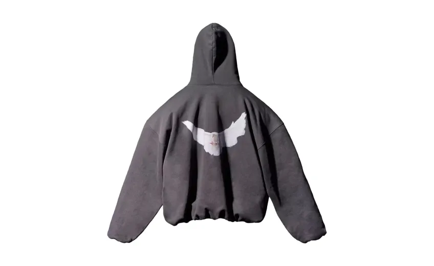 Bstsneaker-Yeezy x Gap x Balenciaga Dove Hoodie Black
