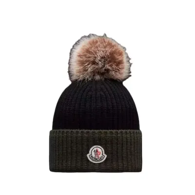 Moncler Pom Pom Beanie Hat FW22 02