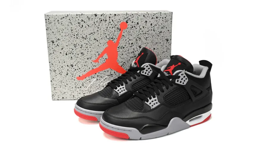 Bstsneaker-Air Jordan 4 Bred Reimagined FV5029-006