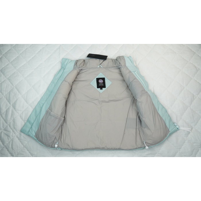 CANADA GOOSE Water Blue Vest Jackets