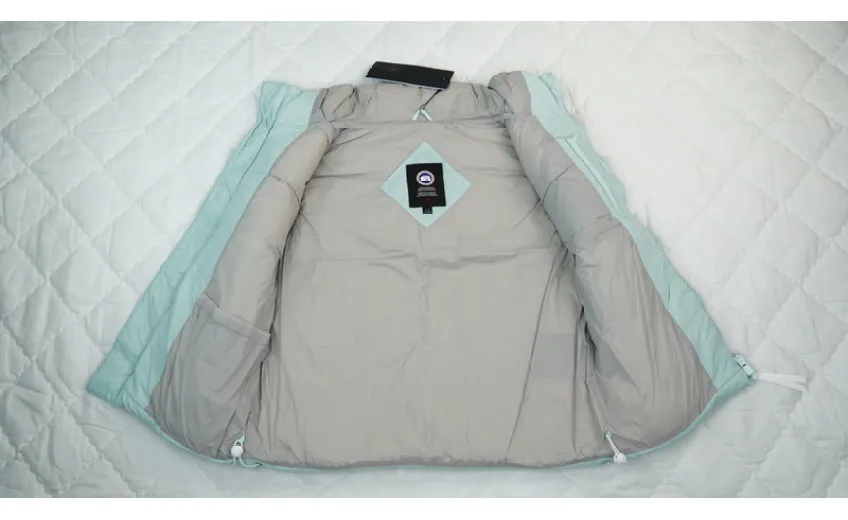 Bstsneaker-CANADA GOOSE Water Blue Vest Jackets
