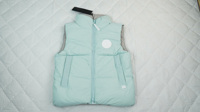 Bstsneaker-CANADA GOOSE Water Blue Vest Jackets