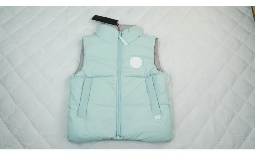Bstsneaker-CANADA GOOSE Water Blue Vest Jackets