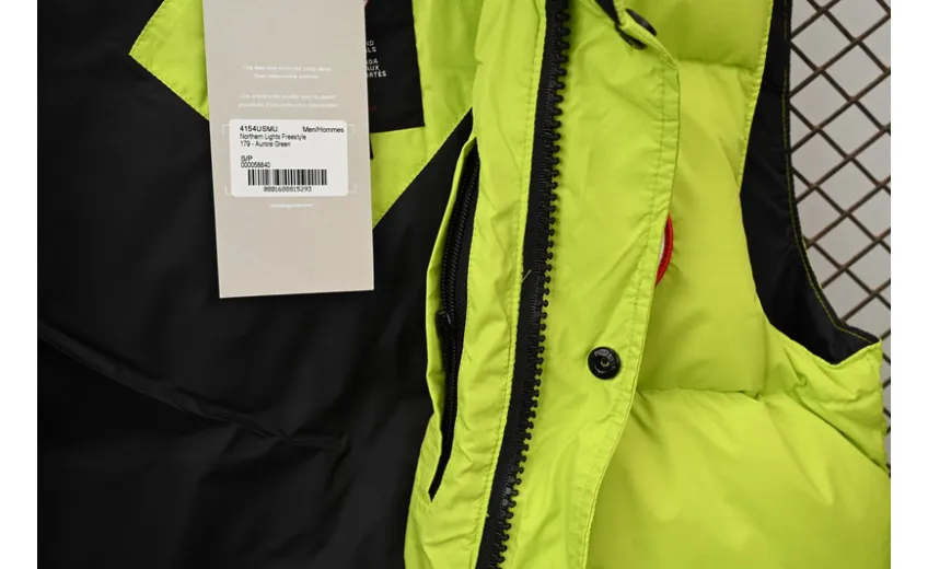 Bstsneaker-CANADA GOOSE Fluorescent Green Vest Jackets