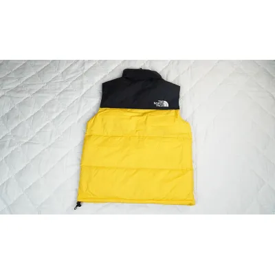 Bstsneaker-The North Face Yellow Color Yellow Vest Jackets 02