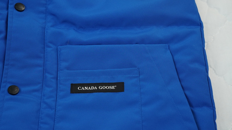 Bstsneaker-CANADA GOOSE Blue Vest Jacket