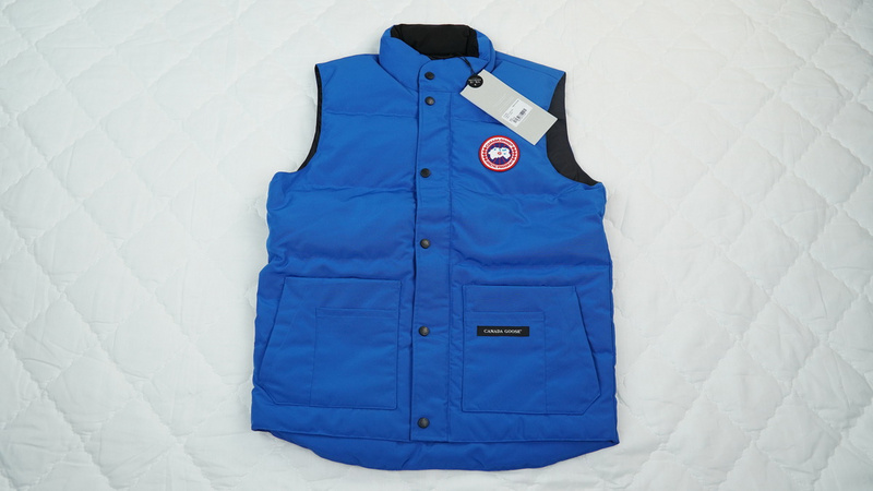 Bstsneaker-CANADA GOOSE Blue Vest Jacket