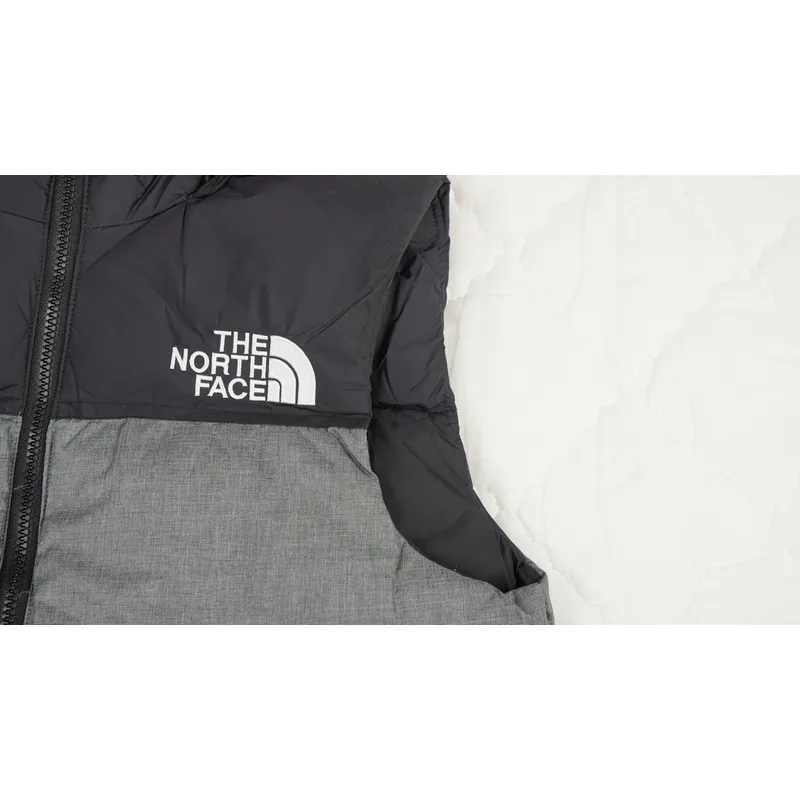 Bstsneaker-The North Face Yellow Color Grey Vest Jackets