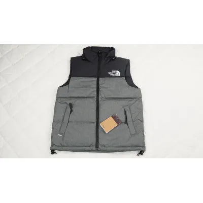 Bstsneaker-The North Face Yellow Color Grey Vest Jackets 01