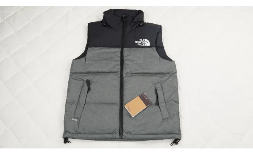 Bstsneaker-The North Face Yellow Color Grey Vest Jackets