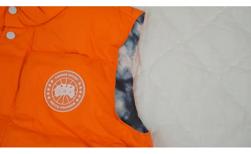 Bstsneaker-CANADA GOOSE Orange Vest Jackets